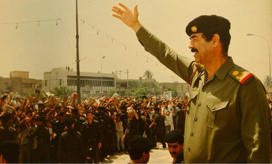 Saddam Hussein 1995 Re-Election Glossy Poster Picture Photo Print Banner Conversationprints