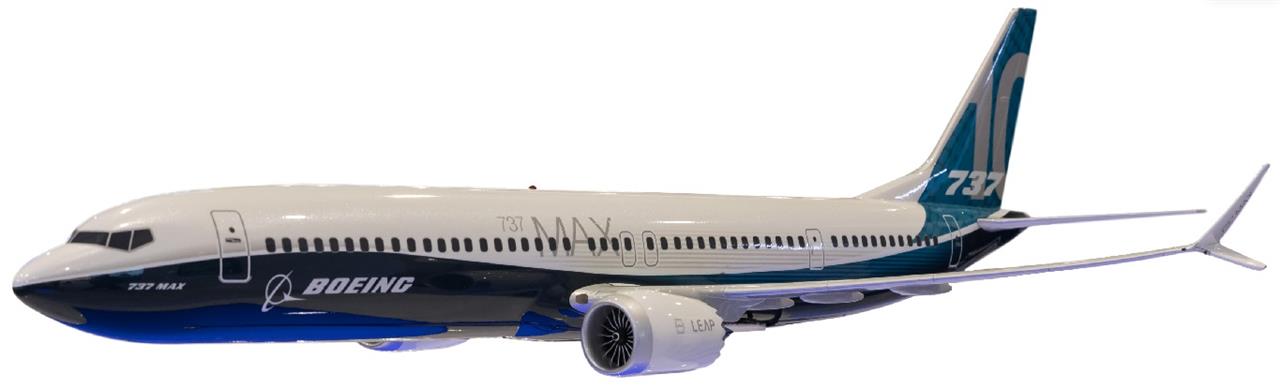 Boeing 737 Max 10 Model Glossy Poster Picture Photo Print Banner Conversationprints