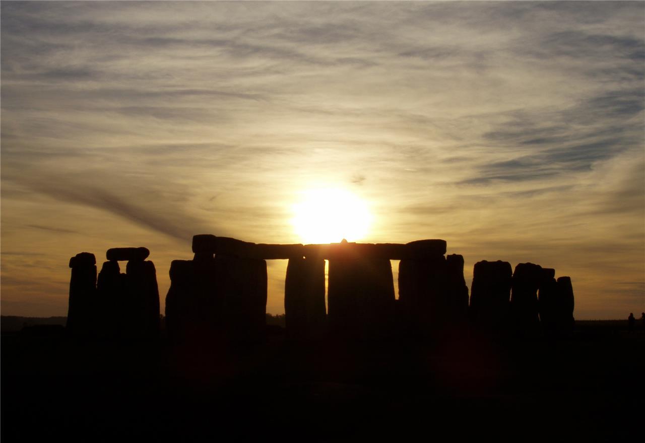 Summer Solstice Stonehenge Glossy Poster Picture Photo Print Banner Conversationprints