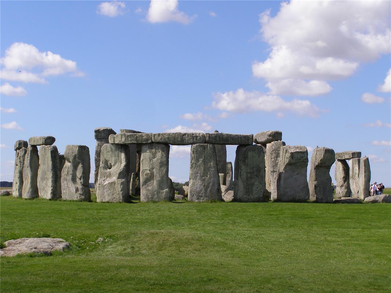 Stonehenge Salisbury Plain England Glossy Poster Picture Photo Print Banner Conversationprints