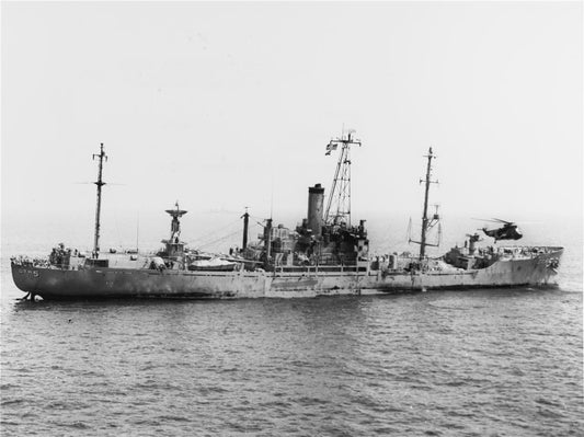Uss Liberty Damaged From Attack Glossy Poster Picture Photo Print Banner Conversationprints