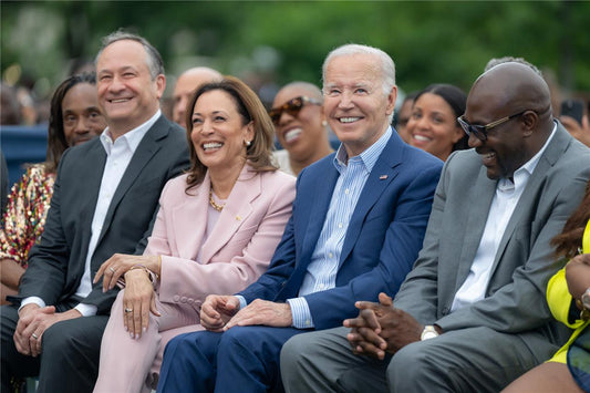 Joe Biden Kamala Juneteenth 2024 Glossy Poster Picture Photo Print Banner Conversationprints