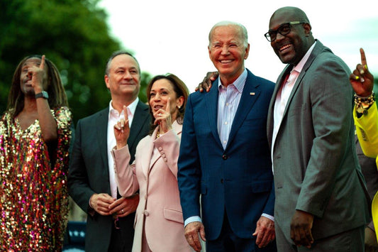 Joe Biden Kamala Harris Juneteenth Glossy Poster Picture Photo Print Banner Conversationprints