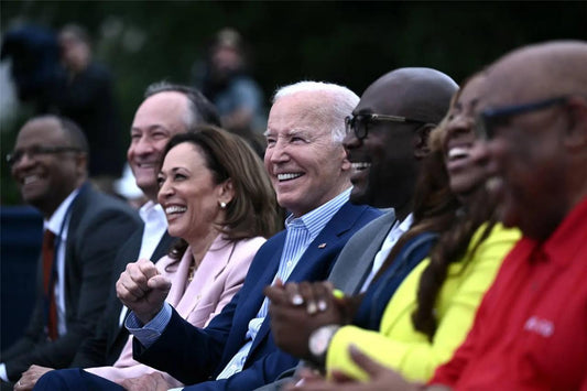Joe Biden Juneteenth Celebration Glossy Poster Picture Photo Print Banner Conversationprints