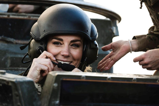 Kate Middleton Armed Forces Train Glossy Poster Picture Photo Print Banner 9772 Conversationprints
