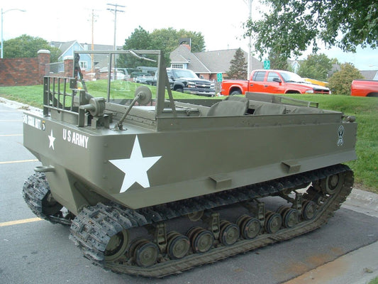 M29 Weasel Ww2 Tracked Vehicle Usa Glossy Poster Picture Photo Print Banner 9792 Conversationprints