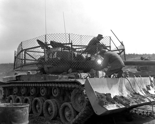 M46 Patton Dozer Tank Glossy Poster Picture Photo Print Banner Conversationprints