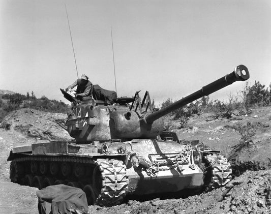 M46 Patton Marines Tank Korea Glossy Poster Picture Photo Print Banner Conversationprints