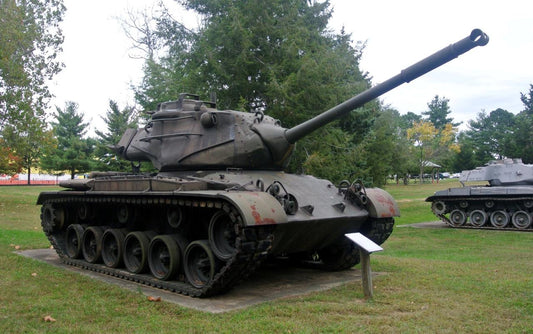 M47 Patton Fort Meade Tank Glossy Poster Picture Photo Print Banner Conversationprints