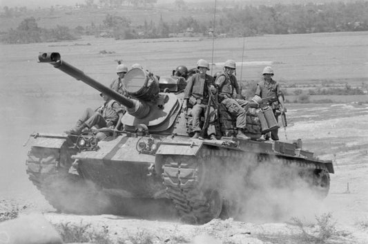 M48 Patton Tank Vietnam Glossy Poster Picture Photo Print Banner Conversationprints