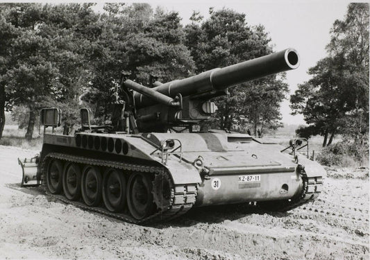 M110 Howitzer Armored Tank Glossy Poster Picture Photo Print Banner Conversationprints