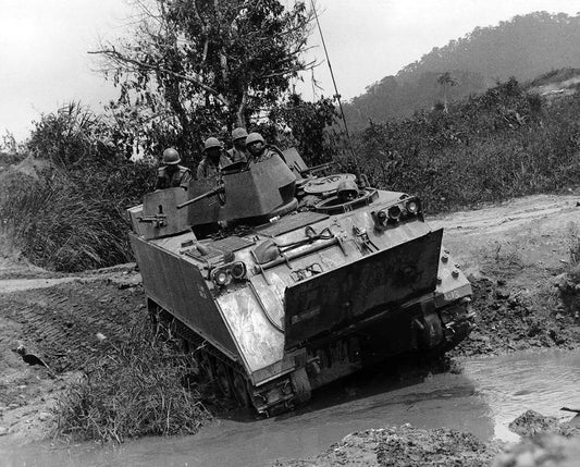 M113 Apc Tank Vietnam Glossy Poster Picture Photo Print Banner Conversationprints