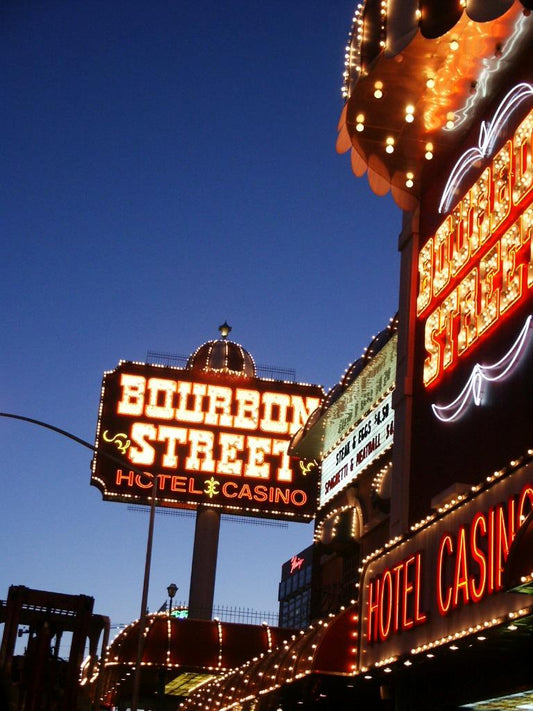 Bourbon Street Las Vegas Casino Hotel Poster Picture Photo Print Banner Conversationprints