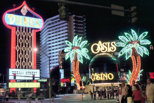 Dunes Oasis Las Vegas Casino Hotel Poster Picture Photo Print Banner Conversationprints