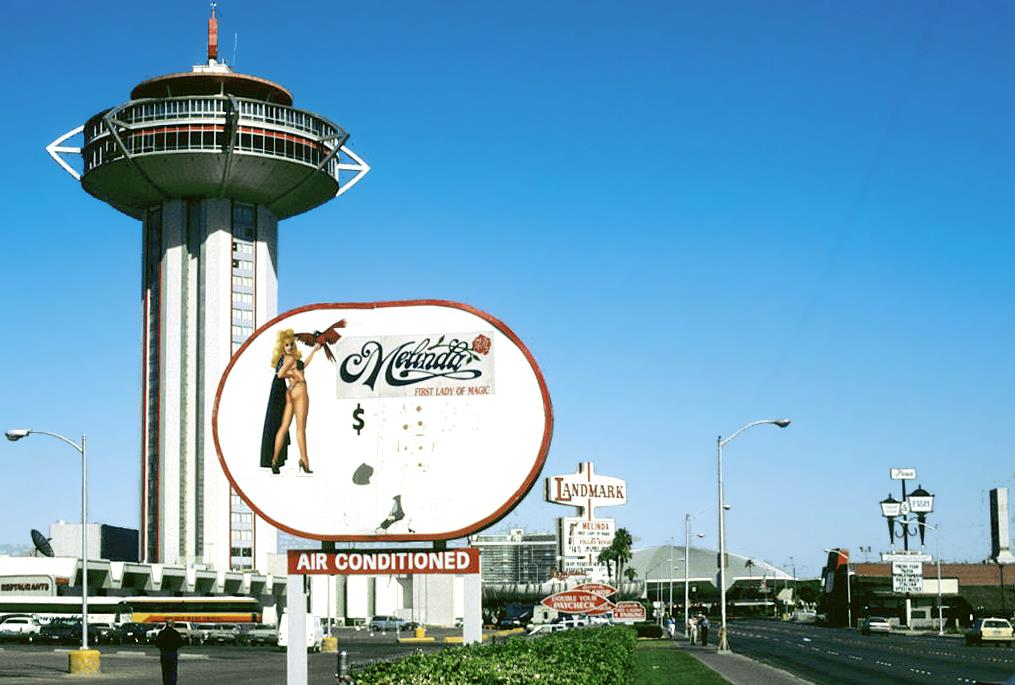 Landmark Las Vegas Hotel & Casino Glossy Poster Picture Photo Print Banner Conversationprints