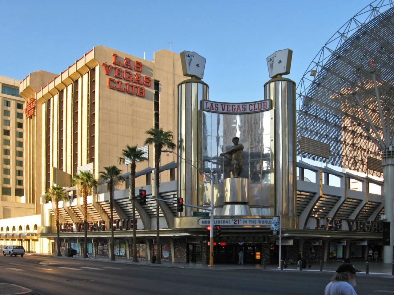 Las Vegas Club Hotel & Casino Glossy Poster Picture Photo Print Banner Conversationprints