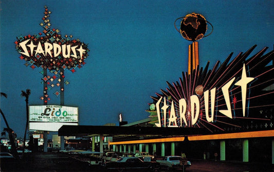 Stardust Las Vegas Resort & Casino Glossy Poster Picture Photo Print Banner Conversationprints