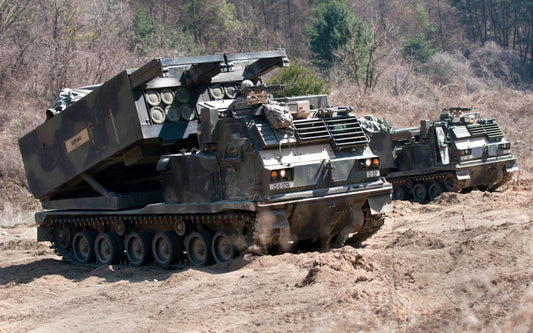 M270A1 Multiple Launch Rocket Tank Glossy Poster Picture Photo Print Banner Conversationprints