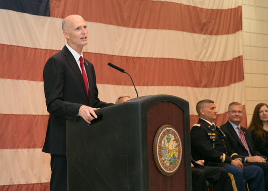 Rick Scott Florida Speech Glossy Poster Picture Photo Print Banner Conversationprints