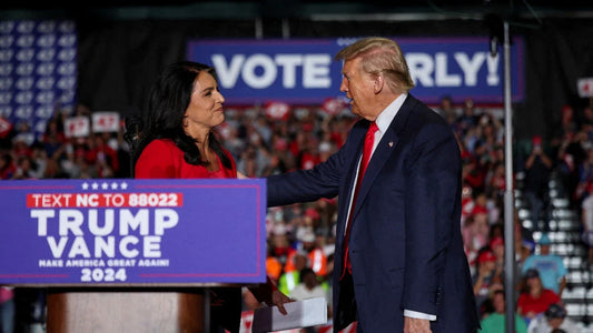 Tulsi Gabbard Trump Rally 2024 Glossy Poster Picture Photo Print Banner Conversationprints