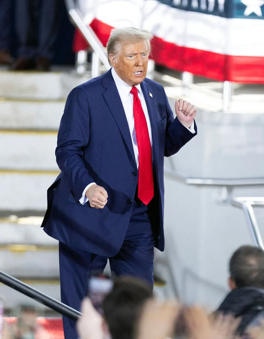 Donald J Trump Mid Dance Glossy Poster Picture Photo Print Banner Conversationprints