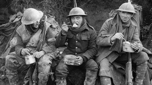 Ww1 Wwi Soldiers Eating Glossy Poster Picture Photo Print Banner Conversationprints