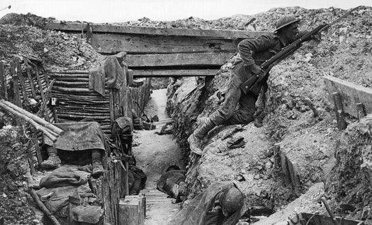 Ww1 Wwi World War One Trenches Glossy Poster Picture Photo Print Banner Conversationprints