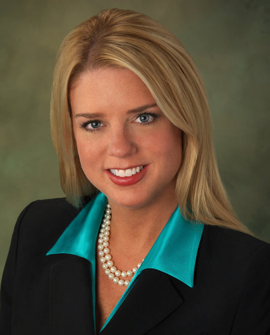 Pam Bondi Portrait Glossy Poster Picture Photo Print Banner Conversationprints