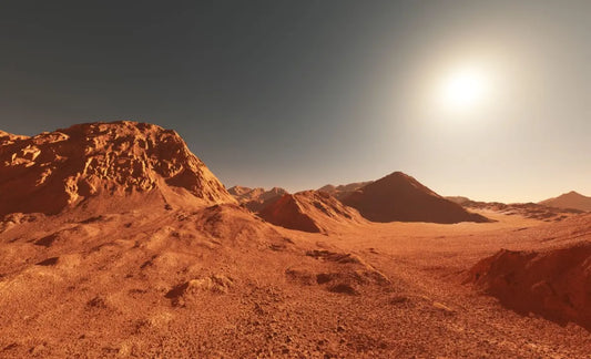 MARS SURFACE SUN SHINING GLOSSY POSTER PICTURE PHOTO PRINT BANNER  CONVERSATIONPRINTS