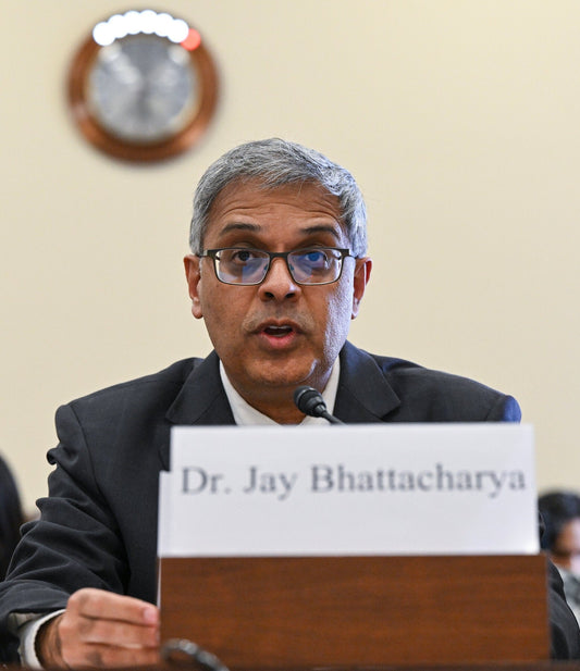 Jay Bhattacharya Nih Trump Glossy Poster Picture Photo Print Banner  Conversationprints