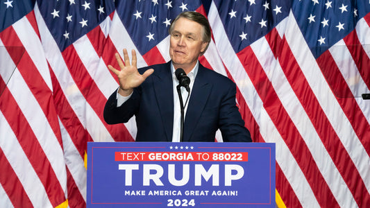 David Perdue Trump Rally Glossy Poster Picture Photo Print Banner  Conversationprints