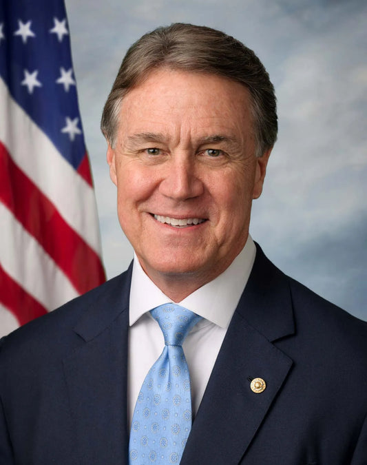 David Perdue Portrait China Glossy Poster Picture Photo Print Banner  Conversationprints
