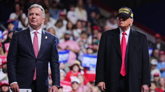Steve Witkoff Trump Rally Glossy Poster Picture Photo Print Banner  Conversationprints