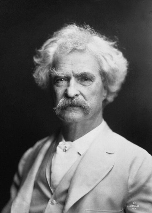 Mark Twain 1907 Samuel Clemens Glossy Poster Picture Photo Print Banner  Conversationprints