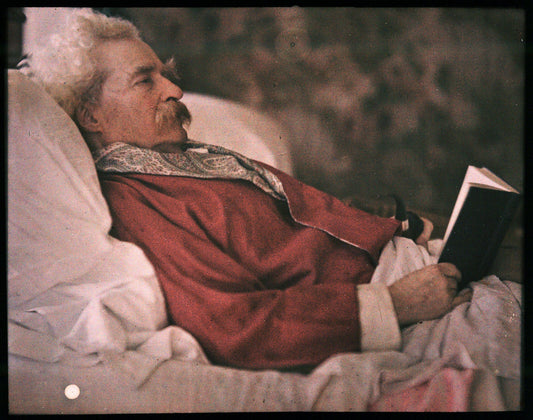 Mark Twain Samuel Clemens 1908 Glossy Poster Picture Photo Print Banner  Conversationprints