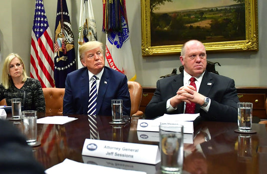 Tom Homan Donald Trump Wh Glossy Poster Picture Photo Print Banner  Conversationprints