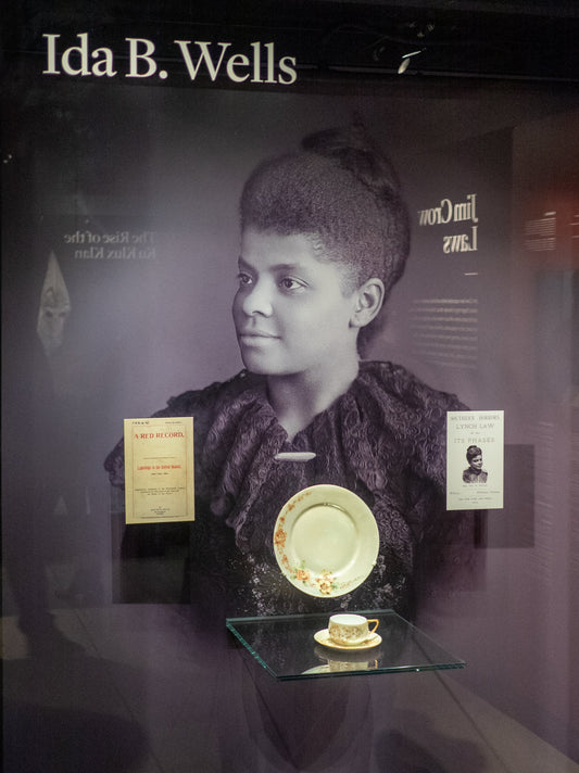 Ida B Wells Museum Exhibit Glossy Poster Picture Photo Print Banner  Conversationprints