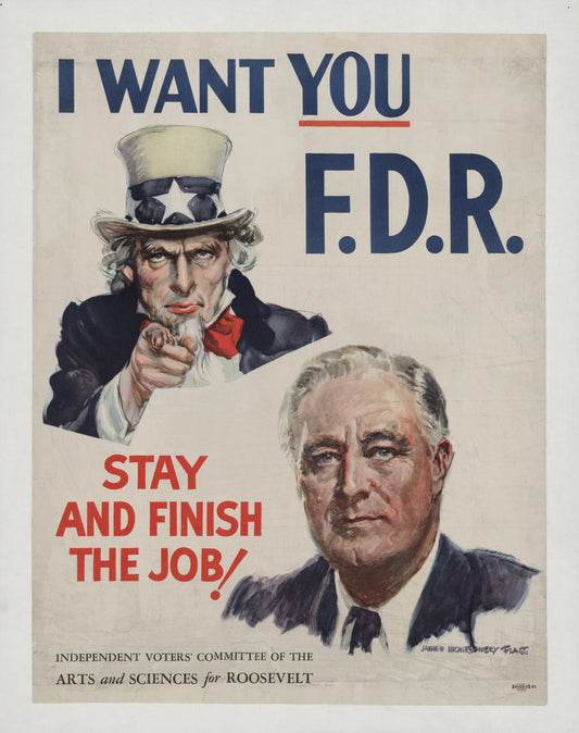 I Want You Fdg Campaign Poster Glossy Poster Picture Photo Print Banner  Conversationprints