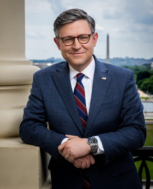 Mike Johnson House Speaker Glossy Poster Picture Photo Print Banner  Conversationprints