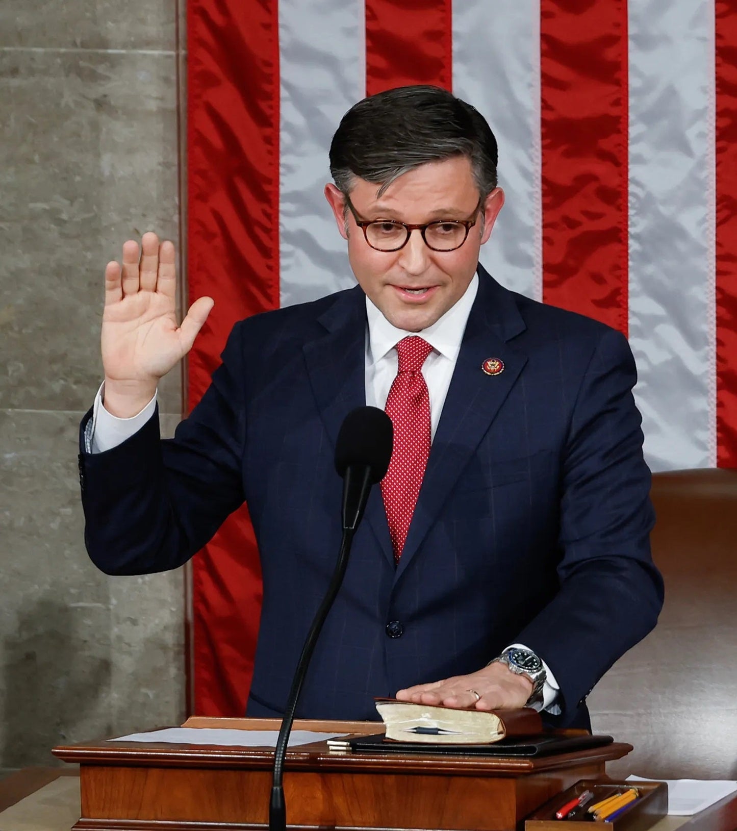 Mike Johnson Speech Glossy Poster Picture Photo Print Banner  Conversationprints
