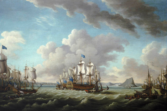 Battle Of Cape Spartel Revolutionary War Poster Picture Photo Print Banner  Conversationprints