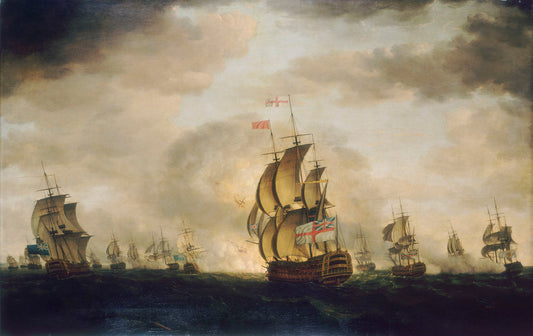 Battle Cape St Vincent Revolutionary War Poster Picture Photo Print Banner  Conversationprints