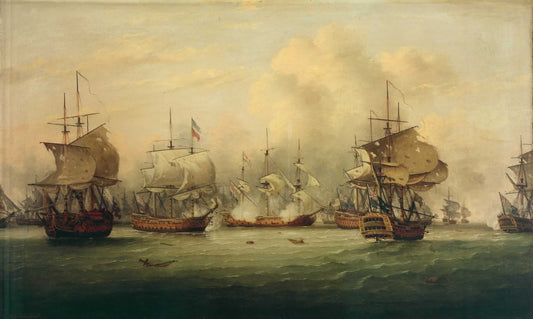 Battle Of Dogger Bank Revolutionary War Poster Picture Photo Print Banner  Conversationprints