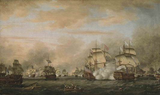 Battle Of The Saintes Revolutionary War Poster Picture Photo Print Banner  Conversationprints