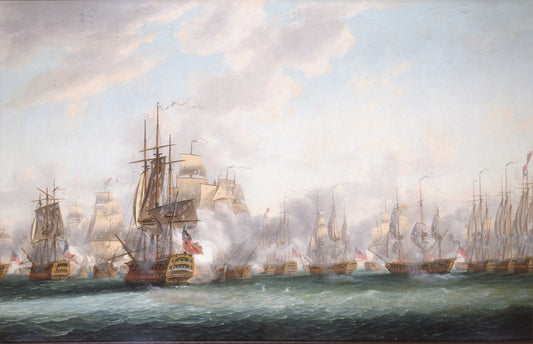 Battle Of Saintes Revolutionary War Usa Poster Picture Photo Print Banner  Conversationprints