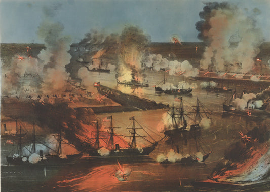 Naval Triumph On Mississippi Civil War Poster Picture Photo Print Banner  Conversationprints