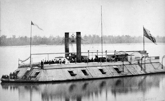 Uss Baron Dekalb Civil War Glossy Poster Picture Photo Print Banner  Conversationprints
