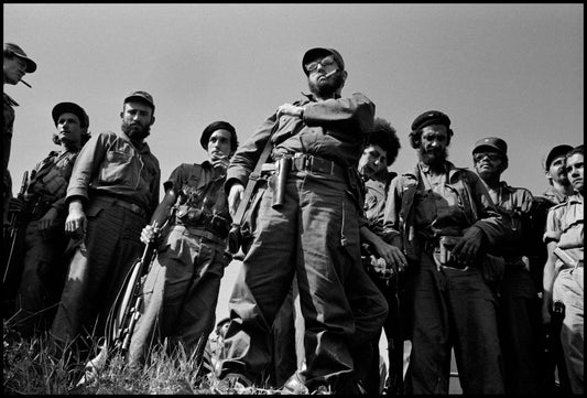Fidel Castro Rebel Army 1959 Glossy Poster Picture Photo Print Banner  Conversationprints