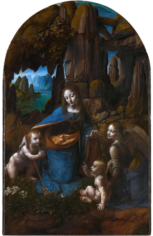 The Virgin Of Rocks Leonardo Da Vinci Poster Picture Photo Print Banner  Conversationprints