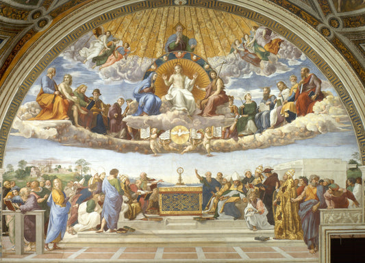 Disruption Over Holy Sacrament Raphael Poster Picture Photo Print Banner  Conversationprints